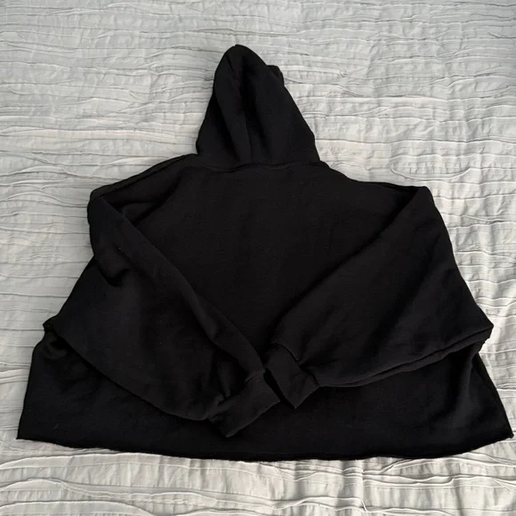 Von Dutch Black Pullover Hoodie with Rhinestones Logo XL - Picture 5 of 5